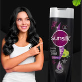 Sunsilk Stunning Black Shine Shampoo 180ml - ShopXonline